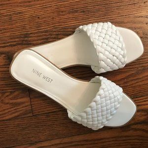 Nine West Braided Slide Flat Sandals